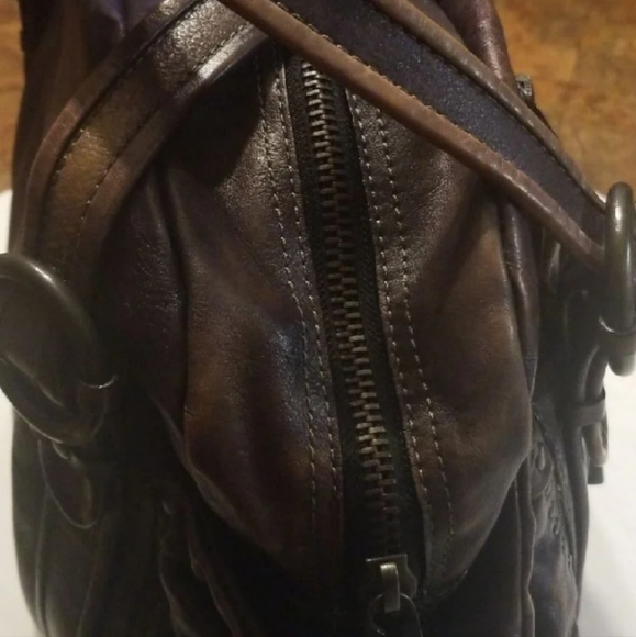 FOSSIL LEATHER HANDBAG 👜 - Picture 7 of 8